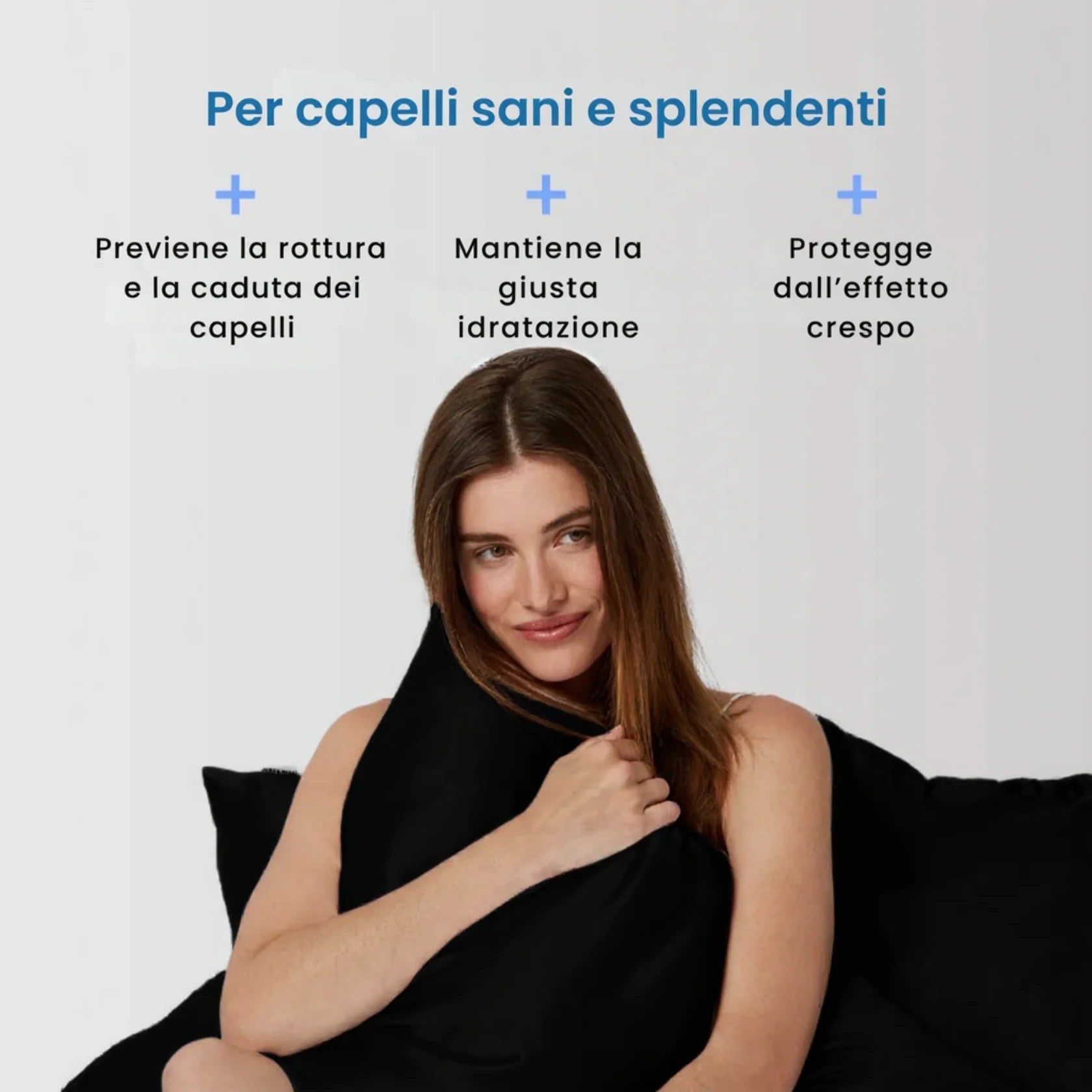 Federa Premium 100% Seta - Nero
