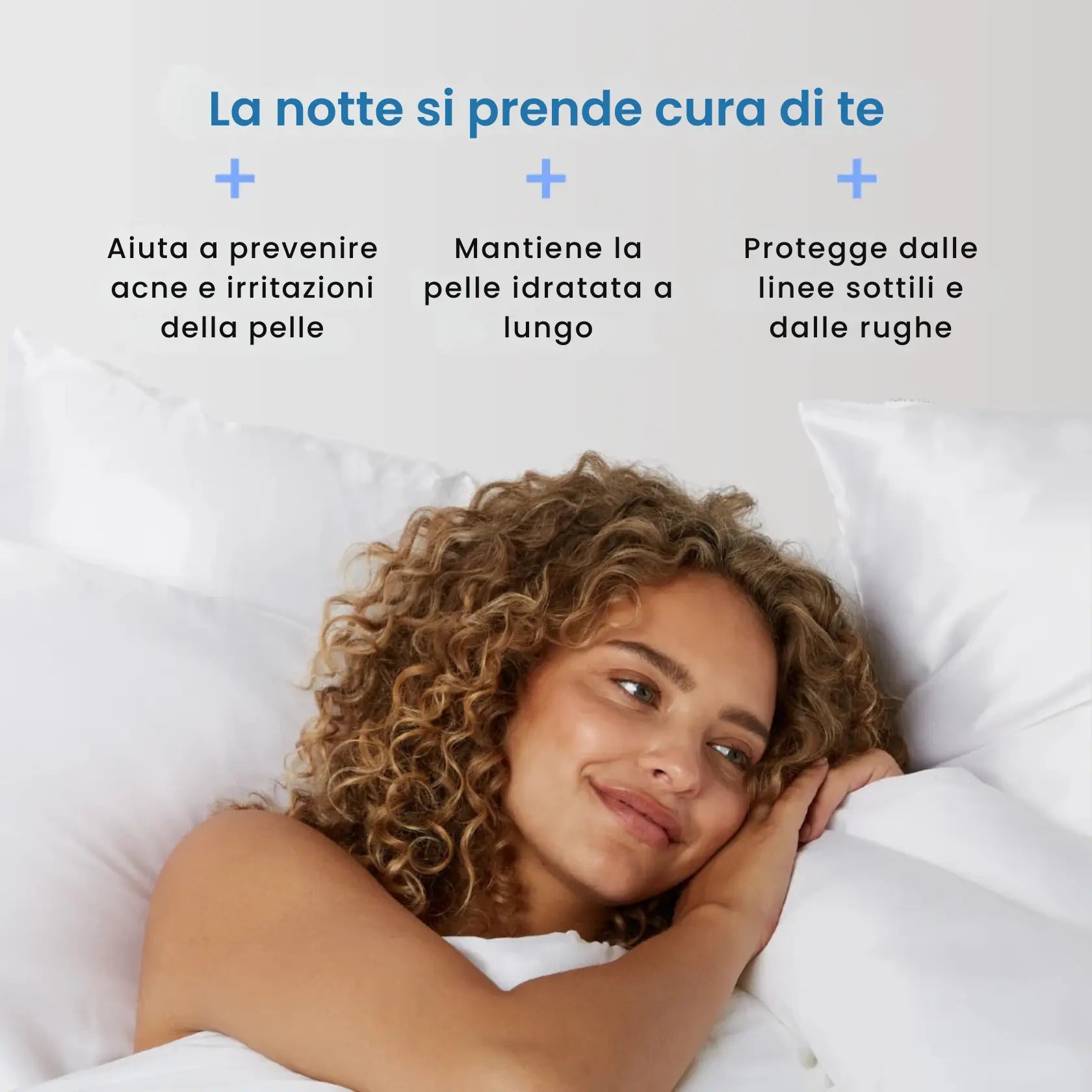 Federa Premium 100% Seta - Bianco