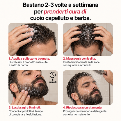 Scrub trattamento uomo