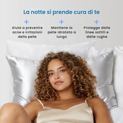 Federa in Seta Anti-Acne per Adolescenti Argento