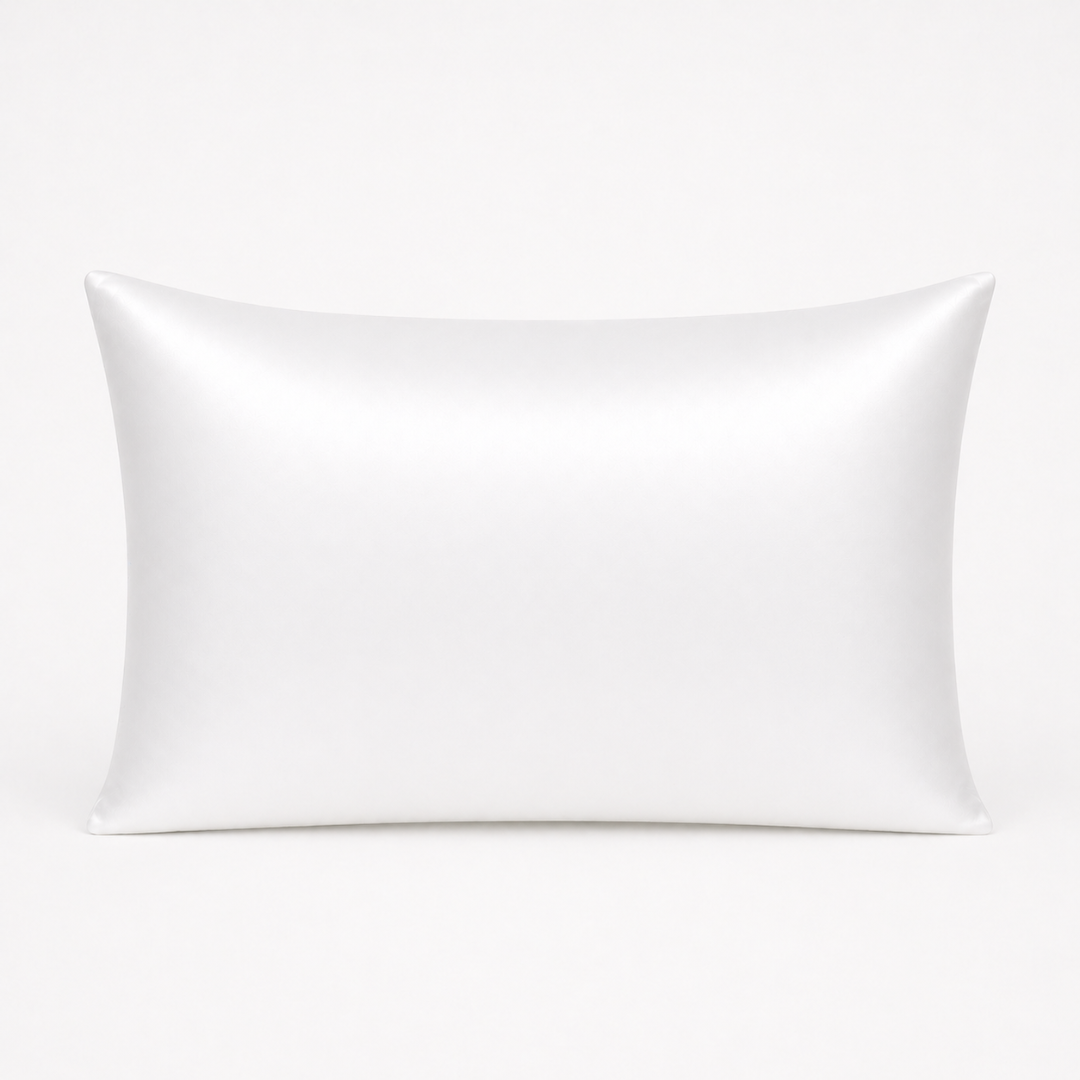 Federa in Seta Anti-Acne - Bianco