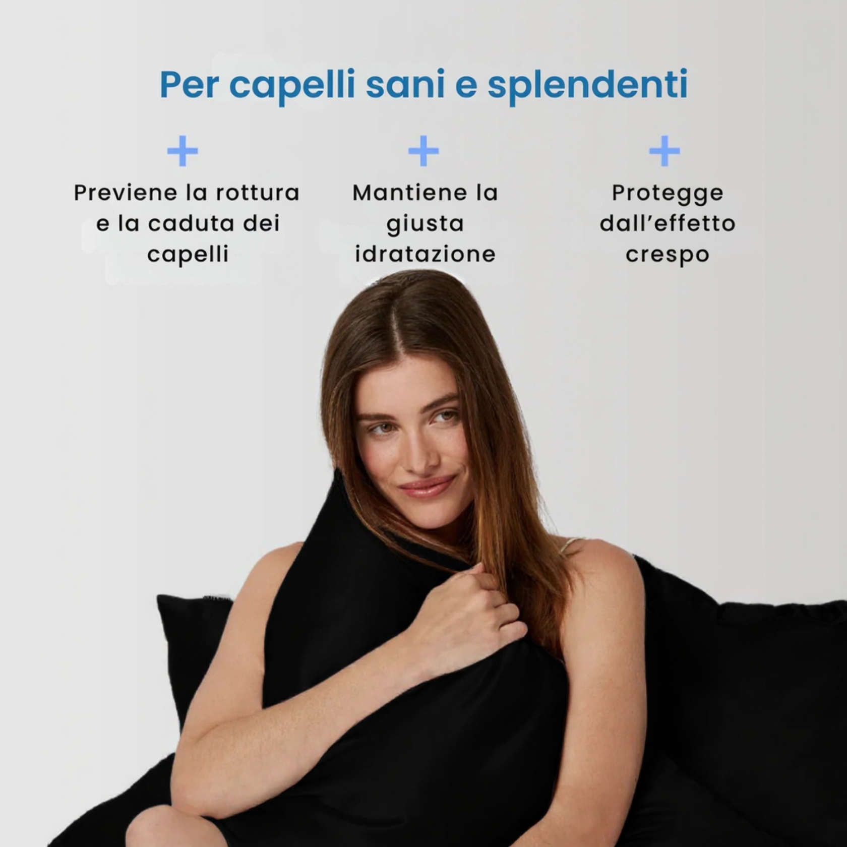 Federa Premium 100% Seta - Nero