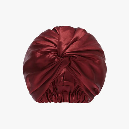 Cuffia Premium 100% Seta – Bordeaux